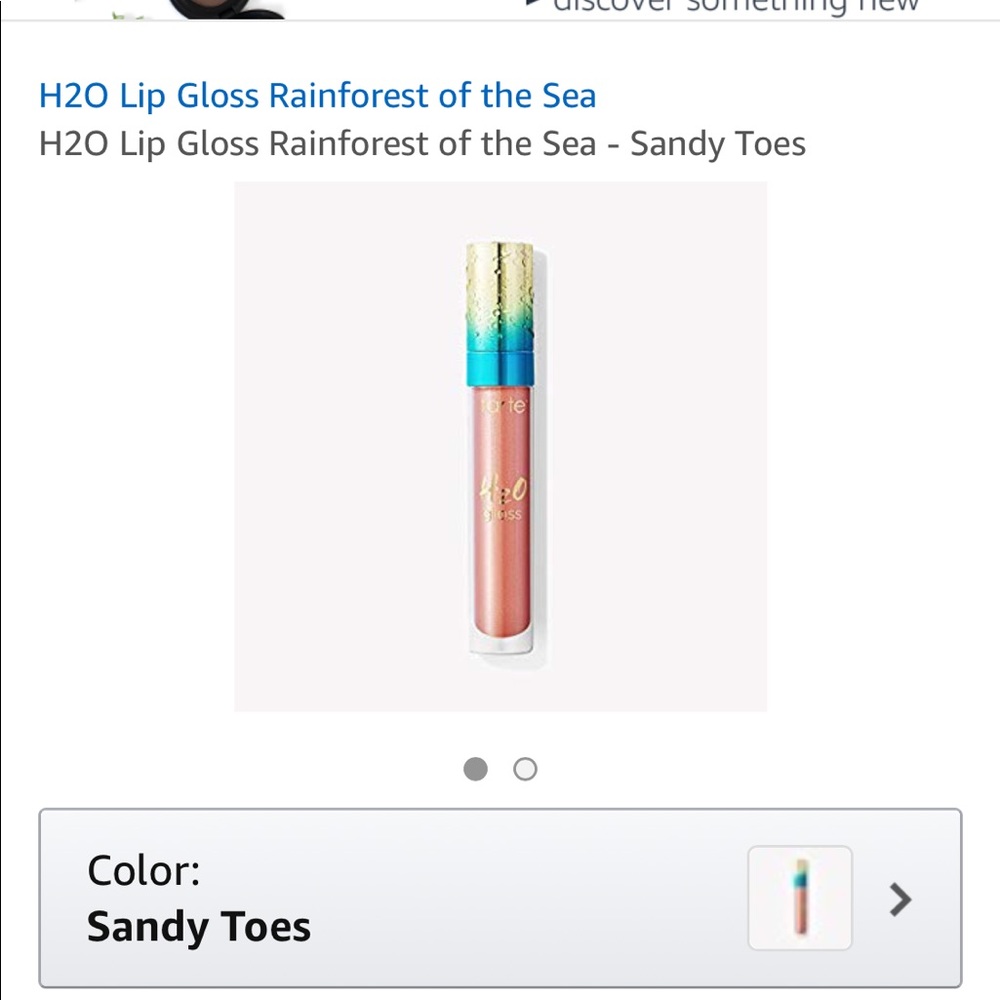 Tarte H2O Rainforest of the Sea gloss. Full size.